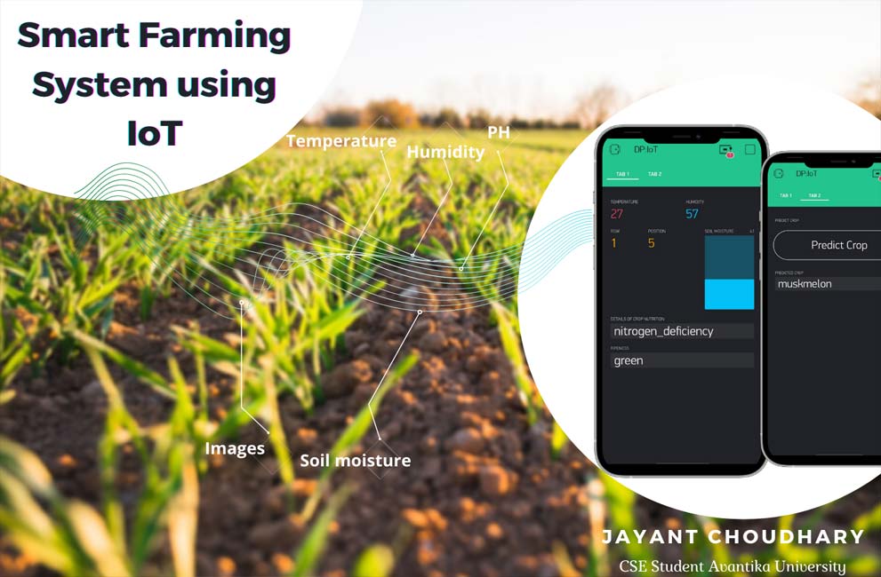 Smart farming system using IoT application